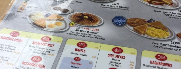 Waffle House is one of Things to Do near Ocean Reef 107.
