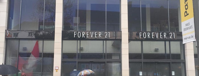 Forever 21 is one of Shopping loves Antwerp.