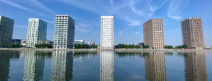 Kattendijkdok is one of Antwerpen, second biggest harbor of the EU.