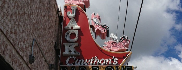 Jack Cawthon's Bar-B-Que is one of Locais curtidos por Joshua.