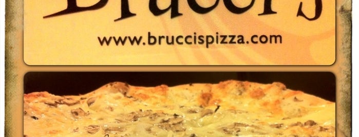 Brucci's Pizza is one of Favorite Food.
