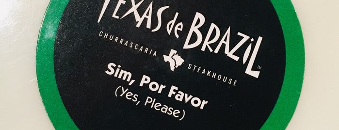 Texas De Brazil is one of Tempat yang Disukai Brynn.