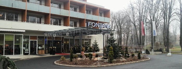 Hotel Fontana is one of สถานที่ที่ Vroni ถูกใจ.