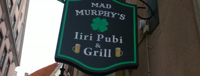 Mad Murphy's Irish Pub & Grill is one of Пивные места.... Beer places....