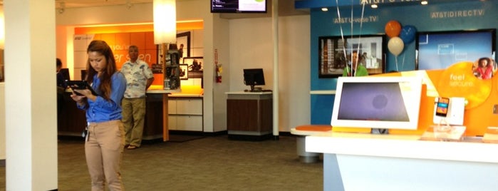 AT&T is one of AT&T Wi-Fi Hot Spots- AT&T Retail Locations.