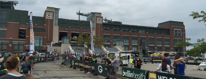 Lambeau Field is one of Lori's Saved Places.