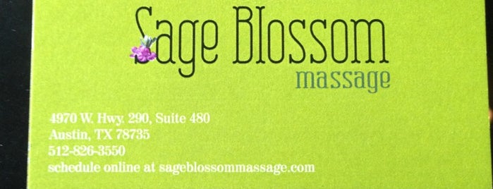 Sage Blossom Massage is one of Activities AUS.