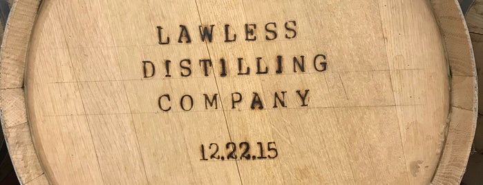 Lawless Distilling Company is one of Twin Cities Cocktail Rooms.