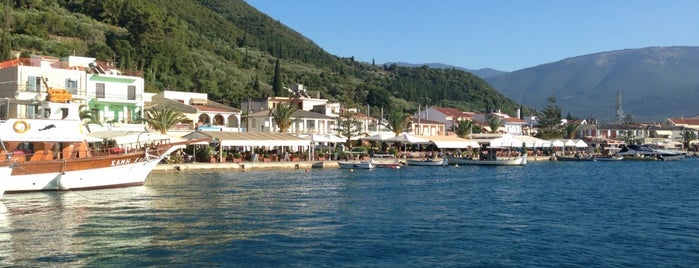 Sami Port is one of Greece. Kefalonia.