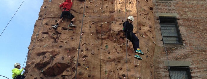 NYC Outward Bound Climbing Wall is one of Best NYC Green Spots 2012!.
