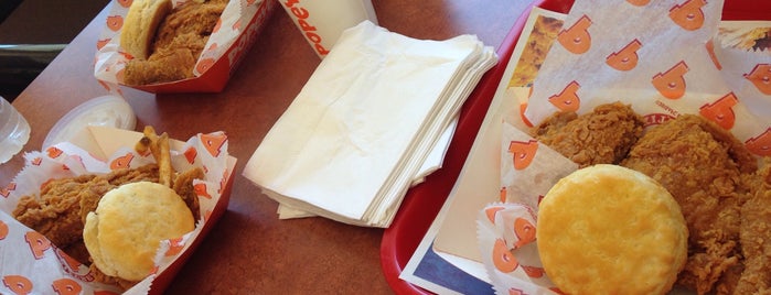 Popeyes is one of favorite places.