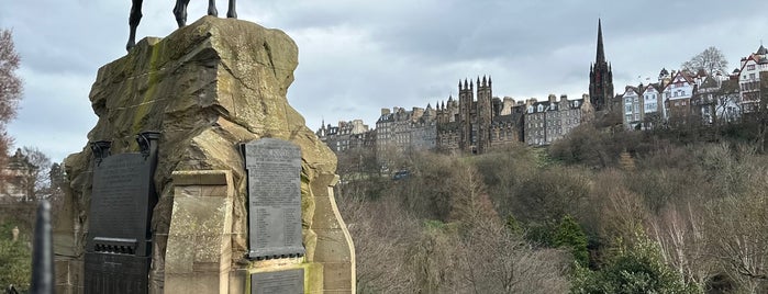 The Royal Scots Greys Monument is one of Edinburgh.