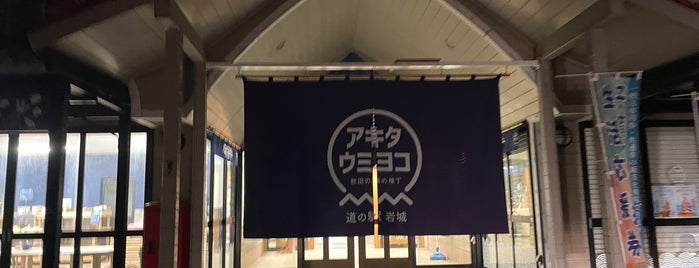 道の駅 岩城 アキタウミヨコ is one of Locais curtidos por Dokarefu.