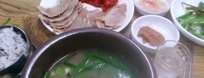 Busan Pork & Rice Soup is one of F&Bs - Seoul, South Korea.