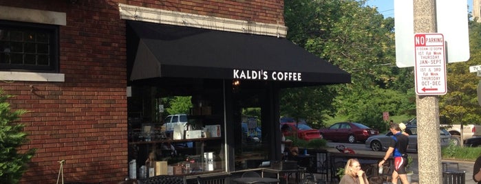 Kaldi’s Coffee House is one of Quest: best coffee STL.