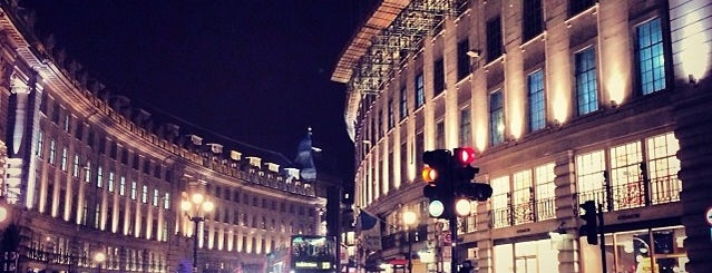 Regent Street is one of London.