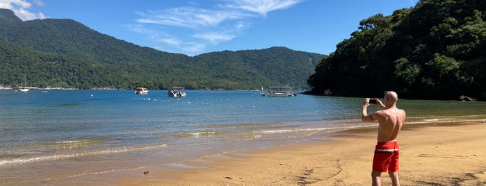 Praia da Crena is one of Ilha grande.