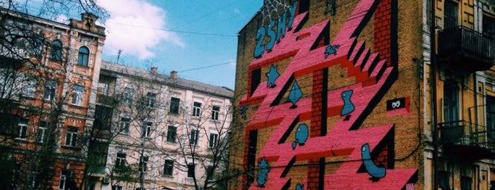 площадка с графити is one of Orte, die Victoriiа gefallen.