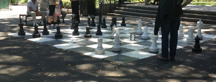 Hyde Park Chess Set is one of Landmarks.