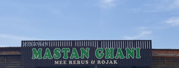 Restoran Mee Rebus Mastan Ghani Teluk Intan is one of Perak.