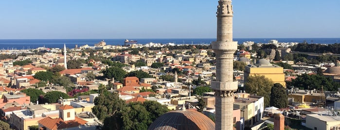 Süleymaniye Camii is one of Greece. Rhodes.