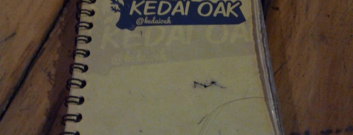 Kedai OAK is one of TKP nongkrong.