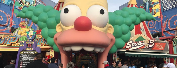 The Simpsons Ride is one of Paul’s Liked Places.