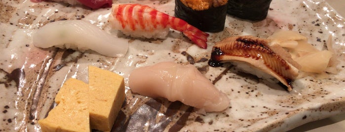 Sushi Den is one of 赤坂ランチ.