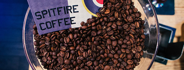 Spitfire Coffee is one of Grub Street Coffee Shops.