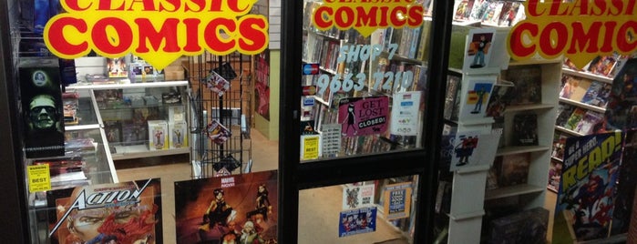 Classic Comics is one of Melbourne.