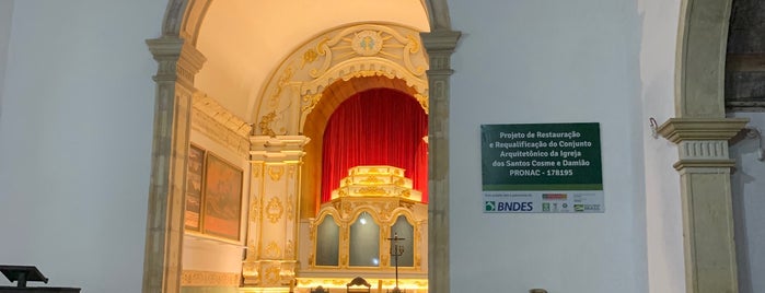 Igreja dos Santos Cosme e Damião is one of Idos Recife/Pernambuco.