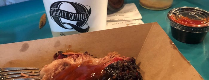 Mighty Quinn's BBQ is one of Food To Done.
