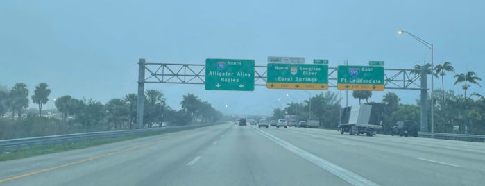 Interstate 75 & Interstate 595 / Sawgrass Expy is one of Trace.