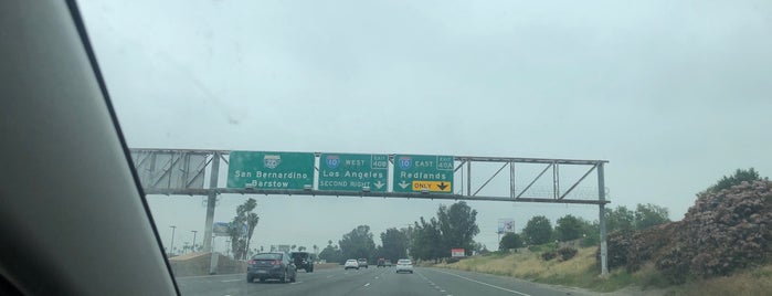 I-10 / I-215 Interchange is one of Los Angeles area highways and crossings.