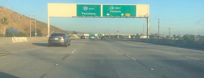 CA-118 / I-210 Interchange is one of Los Angeles area highways and crossings.