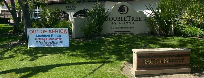 DoubleTree by Hilton is one of Napa/Sonoma.