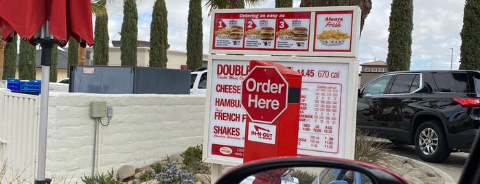 In-N-Out Burger is one of restaurants.