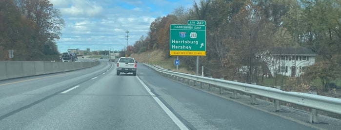 Exit 247 - Harrisburg East is one of Pittsburgh Traffic.