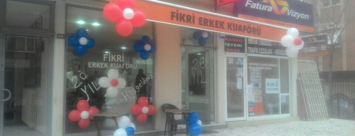 Fikri Erkek Kuaförü is one of Tempat yang Disukai Globe.