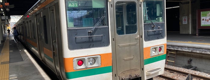JR Platforms 5-6 is one of 遠くの駅.