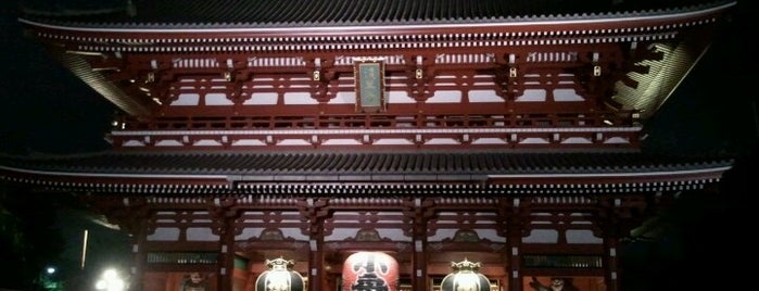 浅草寺 is one of 寺社仏閣.