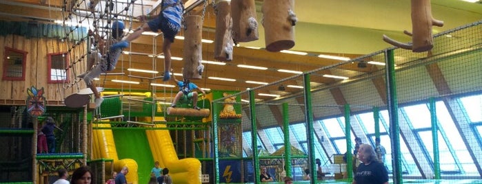 Monki Park is one of Baby friendly Vienna.