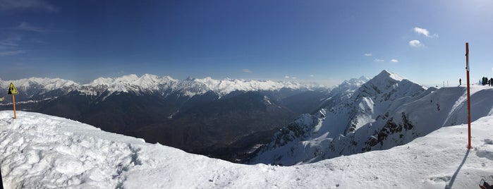 Rosa Khutor Ski Resort is one of Елена’s Liked Places.