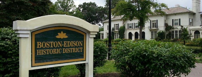 Boston-Edison Historic District is one of Places in my Travels....