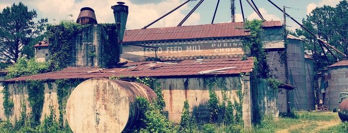 ESCO Feed Mill is one of Walking Dead Locations.