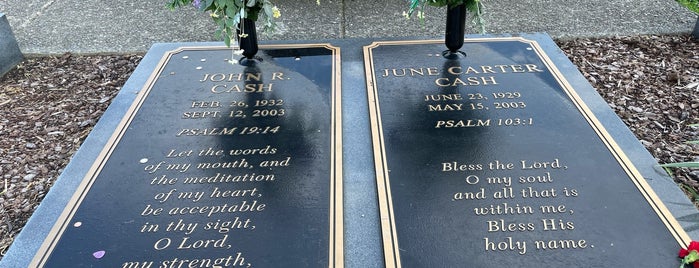 Johnny Cash's Grave is one of Nashville.