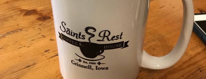Saints Rest Coffee is one of Great Iowa Coffee Shops.