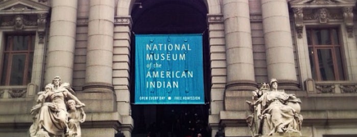 National Museum of the American Indian is one of New York bitches.