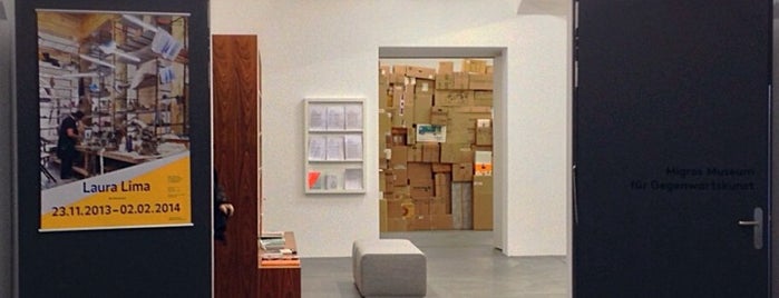 Migros Museum of Contemporary Art is one of Posti che sono piaciuti a Carl.
