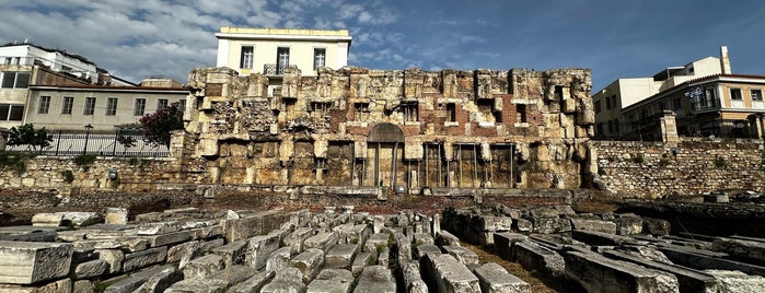 Hadrian's Library is one of Atina.